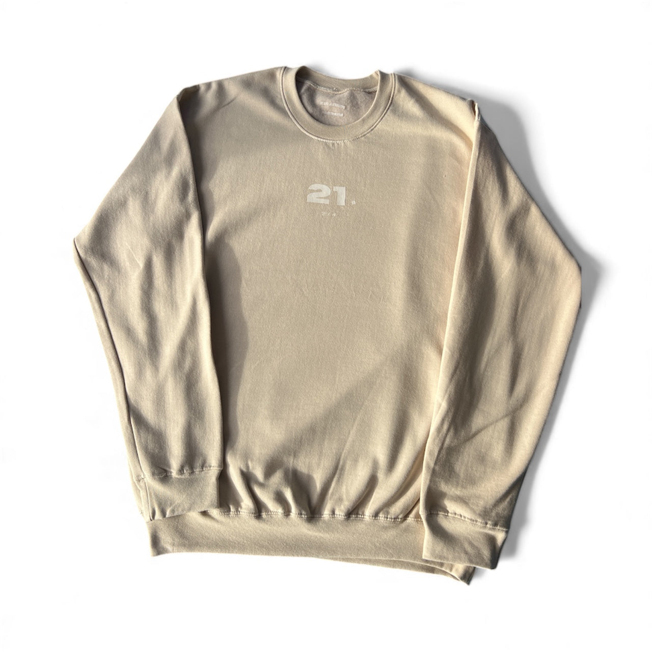 21.GARMS '1 of 4' Sand Crewneck